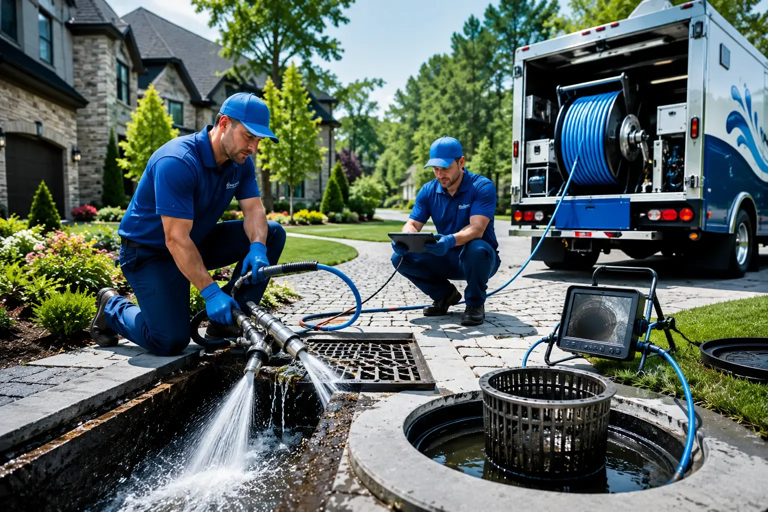 Local outdoor drain cleaning professionals in Green, KS